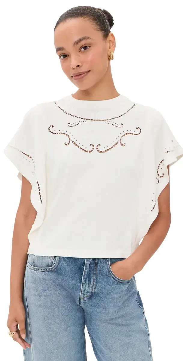Isabel Marant Étoile Eoline Blouse Ecru