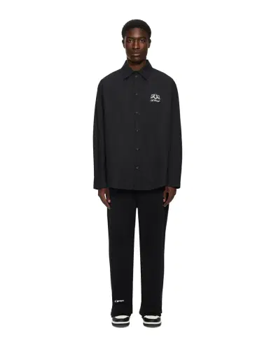 Off-White Off Line Half Arrow Poplin Overshirt | Thumbnail 2