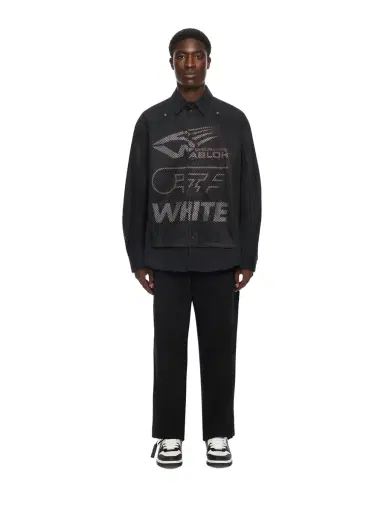 Off-White Racing Staff Mesh Overshirt | Thumbnail 2