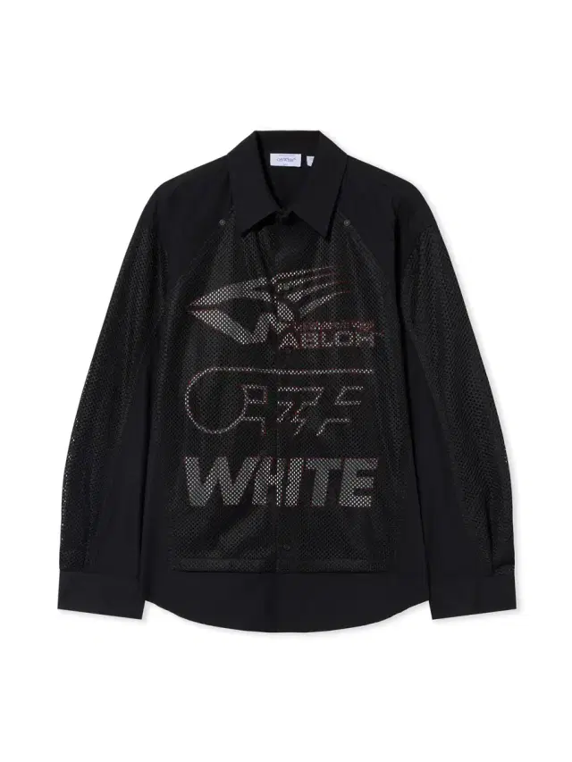 Off-White Racing Staff Mesh Overshirt