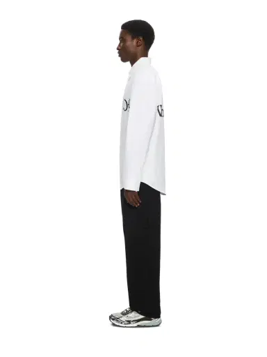 Off-White Bookish Scarf Poplin Overshirt | Thumbnail 3 Off-White Bookish Scarf Poplin Overshirt | Thumbnail 3