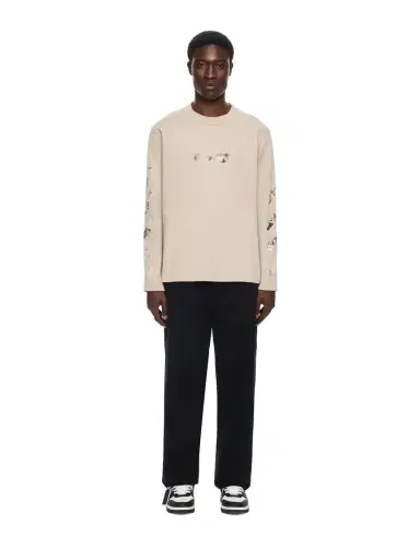 Off-White Spices Arrow Regular Long Sleeve T-Shirt | Thumbnail 2 Off-White Spices Arrow Regular Long Sleeve T-Shirt | Thumbnail 2