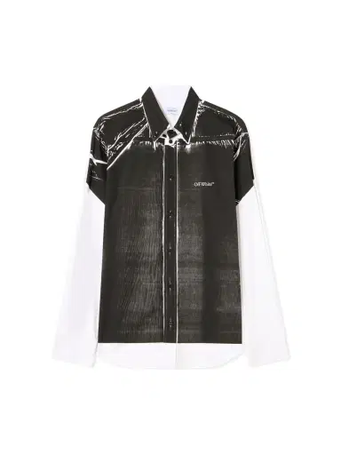 Off-White Negative Bookish Regular Shirt | Thumbnail 1