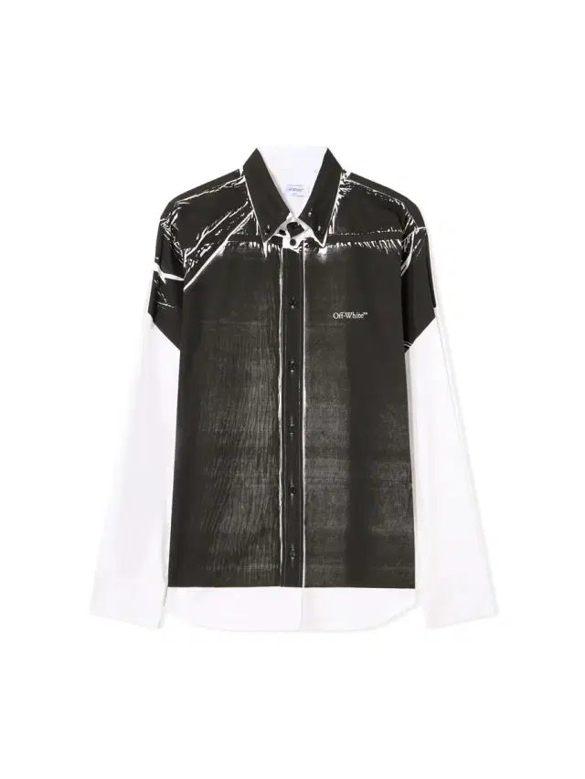 Off-White Negative Bookish Regular Shirt