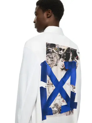 Off-White Bacco Arrow Poplin Overshirt | Thumbnail 5 Off-White Bacco Arrow Poplin Overshirt | Thumbnail 5