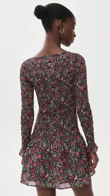 Hill House Home The Dalia Mini Nap Dress Chilton Floral Block/ulti | Thumbnail 3