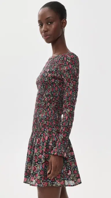 Hill House Home The Dalia Mini Nap Dress Chilton Floral Block/ulti | Thumbnail 4