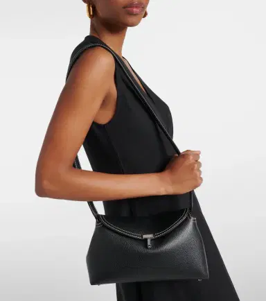 Toteme T-Lock Small leather clutch | Thumbnail 5