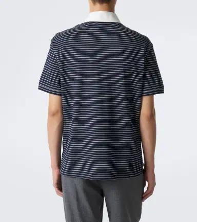 dunhill Striped cotton piqué polo shirt | Thumbnail 6 dunhill Striped cotton piqué polo shirt | Thumbnail 6