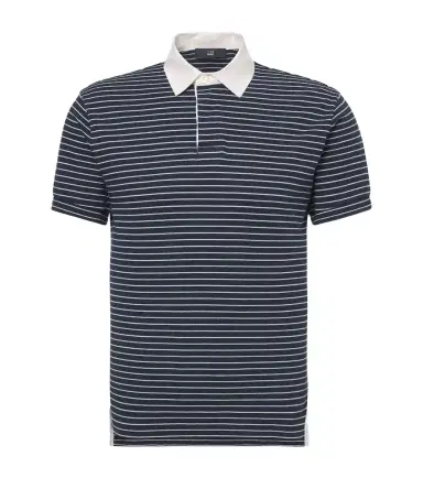 dunhill Striped cotton piqué polo shirt | Thumbnail 1 dunhill Striped cotton piqué polo shirt | Thumbnail 1