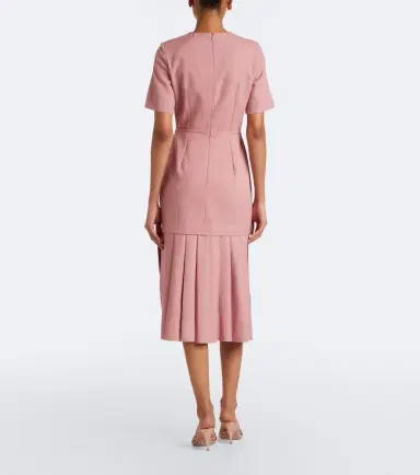 Erdem Embellished embroidered twill midi dress | Thumbnail 2