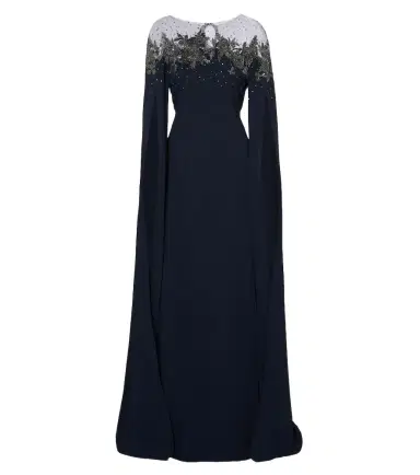 Carolina Herrera Embellished crêpe gown | Thumbnail 1 Carolina Herrera Embellished crêpe gown | Thumbnail 1