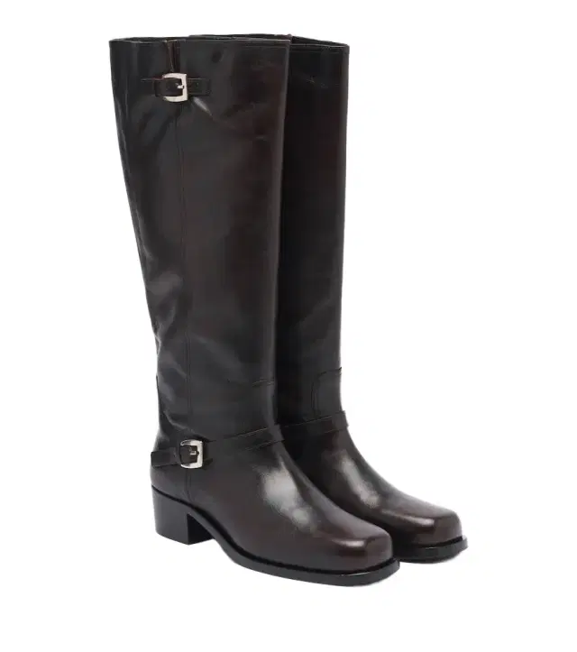 Staud Brooklyn leather knee-high boots