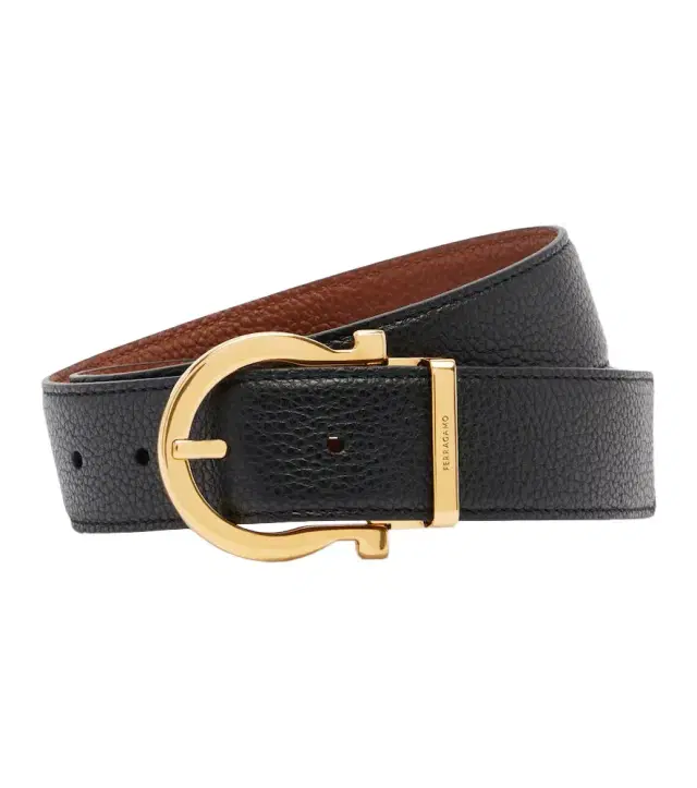 Ferragamo Gancini reversible leather belt