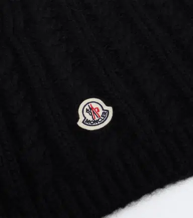 Moncler Cable-knit alpaca and wool-blend balaclava | Thumbnail 2