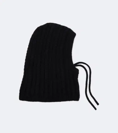 Moncler Cable-knit alpaca and wool-blend balaclava | Thumbnail 3