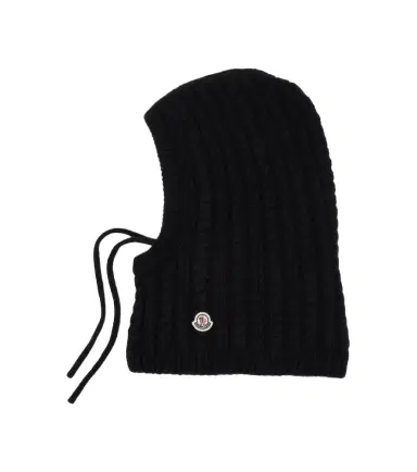 Moncler Cable-knit alpaca and wool-blend balaclava | Thumbnail 1