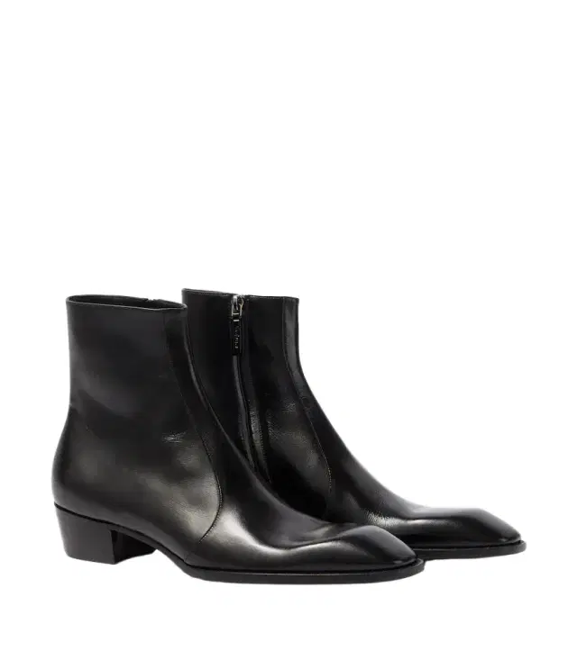 Saint Laurent Aurelien leather ankle boots