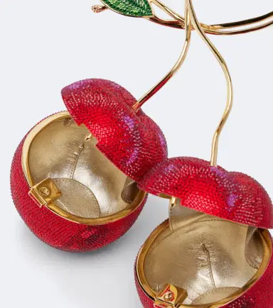 Judith Leiber Couture Cherries Small embellished clutch | Thumbnail 3 Judith Leiber Couture Cherries Small embellished clutch | Thumbnail 3
