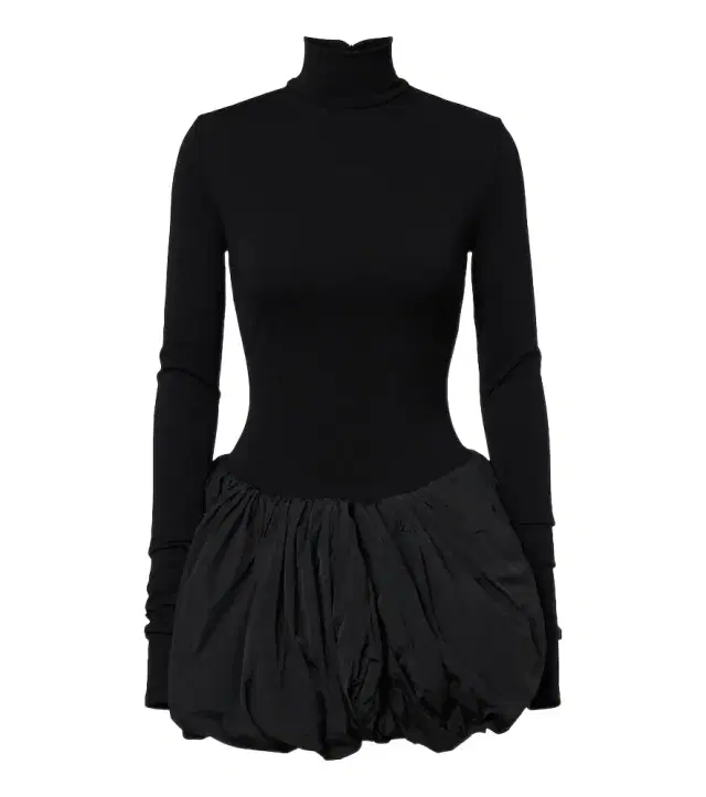 Magda Butrym Paneled wool-blend minidress