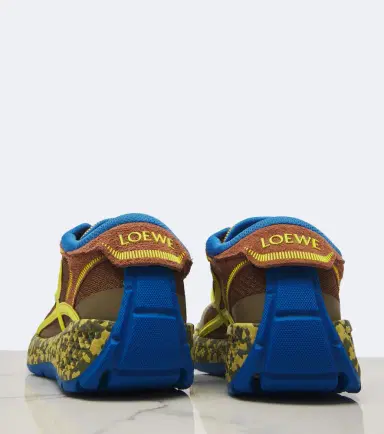 Loewe Pogo suede-trimmed sneakers | Thumbnail 2 Loewe Pogo suede-trimmed sneakers | Thumbnail 2