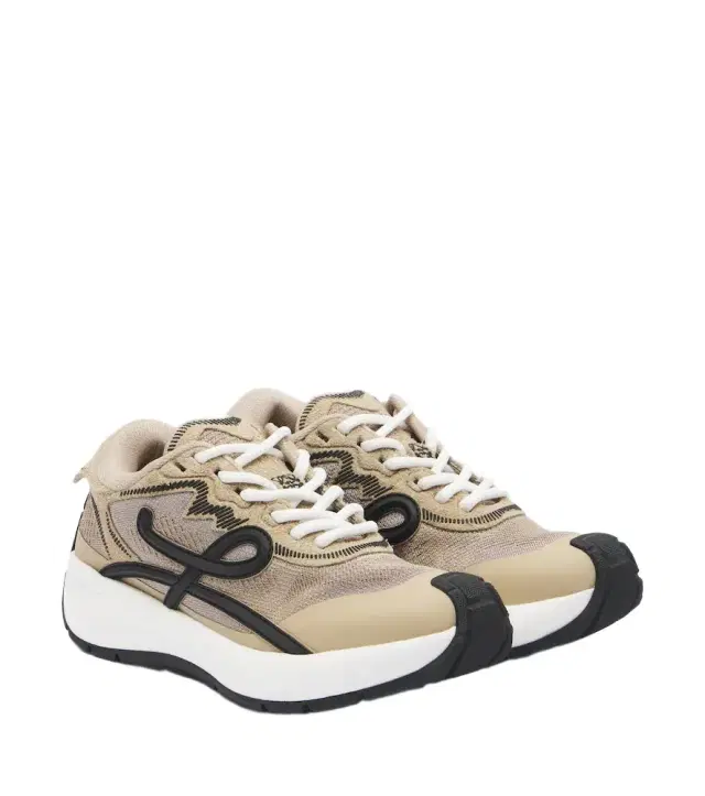 Loewe Pogo mesh-trimmed sneakers