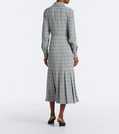 Emilia Wickstead Caliste checked shirtdress | Thumbnail 6