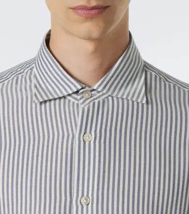 ELEVENTY Striped twill shirt | Thumbnail 6 ELEVENTY Striped twill shirt | Thumbnail 6