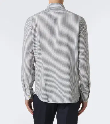 ELEVENTY Striped twill shirt | Thumbnail 7 ELEVENTY Striped twill shirt | Thumbnail 7