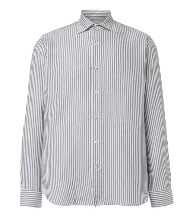 ELEVENTY Striped twill shirt