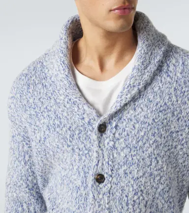 ELEVENTY Wool and cashmere-blend cardigan | Thumbnail 2