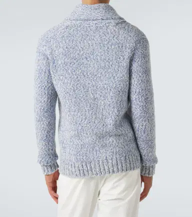 ELEVENTY Wool and cashmere-blend cardigan | Thumbnail 4