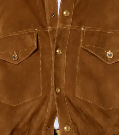 Versace Suede blouson jacket | Thumbnail 8 Versace Suede blouson jacket | Thumbnail 8