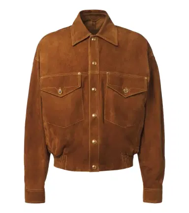 Versace Suede blouson jacket | Thumbnail 1 Versace Suede blouson jacket | Thumbnail 1