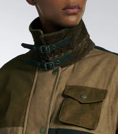 Marant Étoile Risla patchwork cotton jacket | Thumbnail 5 Marant Étoile Risla patchwork cotton jacket | Thumbnail 5
