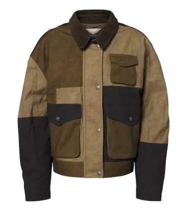 Marant Étoile Risla patchwork cotton jacket | Thumbnail 1 Marant Étoile Risla patchwork cotton jacket | Thumbnail 1