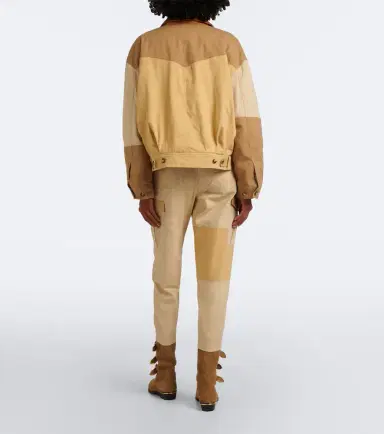 Marant Étoile Renzae patchwork cotton cargo pants | Thumbnail 2 Marant Étoile Renzae patchwork cotton cargo pants | Thumbnail 2