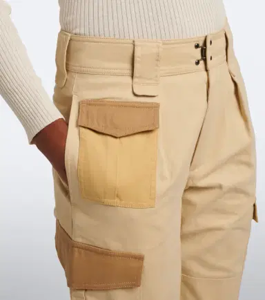 Marant Étoile Renzae patchwork cotton cargo pants | Thumbnail 4 Marant Étoile Renzae patchwork cotton cargo pants | Thumbnail 4