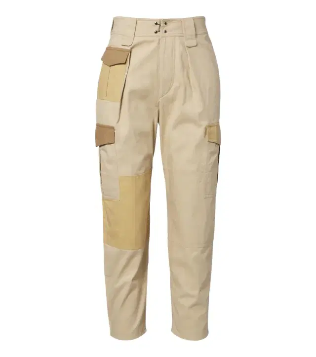 Marant Étoile Renzae patchwork cotton cargo pants