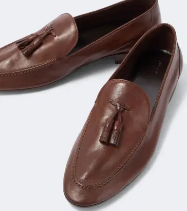 The Row Caden leather loafers | Thumbnail 3