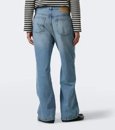 AMI PARIS Faded wide-leg jeans | Thumbnail 3