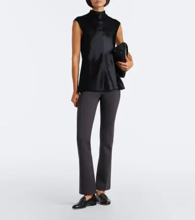 FFORME Dione scuba jersey fared pants | Thumbnail 4