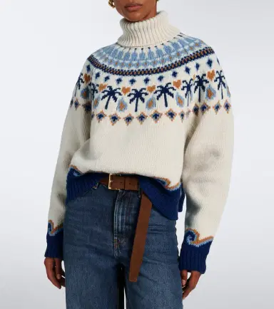 Alanui Sweet Winter virgin wool turtleneck sweater | Thumbnail 3 Alanui Sweet Winter virgin wool turtleneck sweater | Thumbnail 3