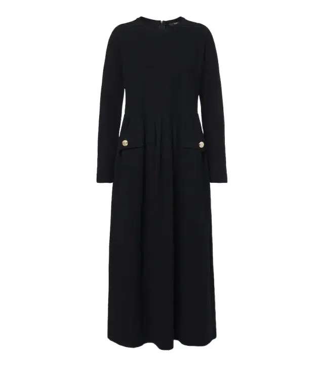 'S Max Mara 'S Max Mara Wool and cotton-blend midi dress