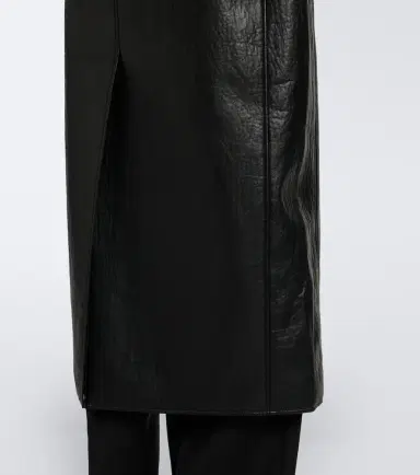 The Frankie Shop Edra shearling-trimmed wrap coat | Thumbnail 3