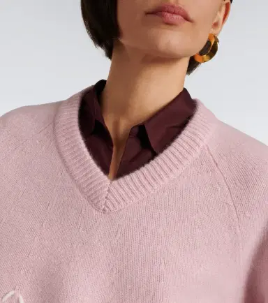 Arch4 Sloane argyle cashmere sweater | Thumbnail 2
