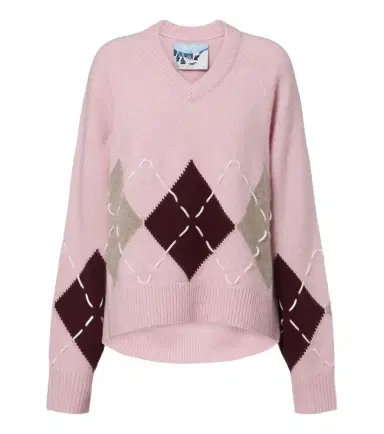 Arch4 Sloane argyle cashmere sweater | Thumbnail 1