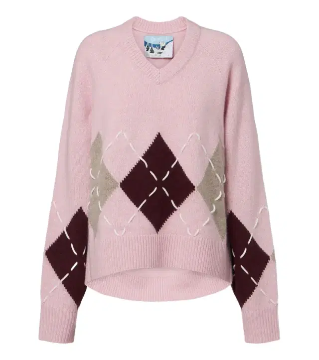 Arch4 Sloane argyle cashmere sweater