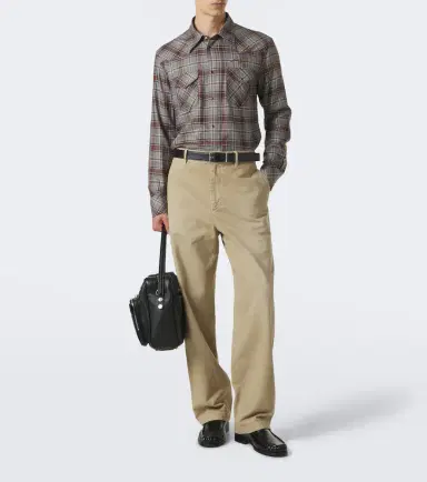 Acne Studios Surrow checked flannel shirt | Thumbnail 4 Acne Studios Surrow checked flannel shirt | Thumbnail 4