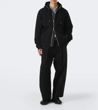 Sacai Cotton jersey hoodie | Thumbnail 2